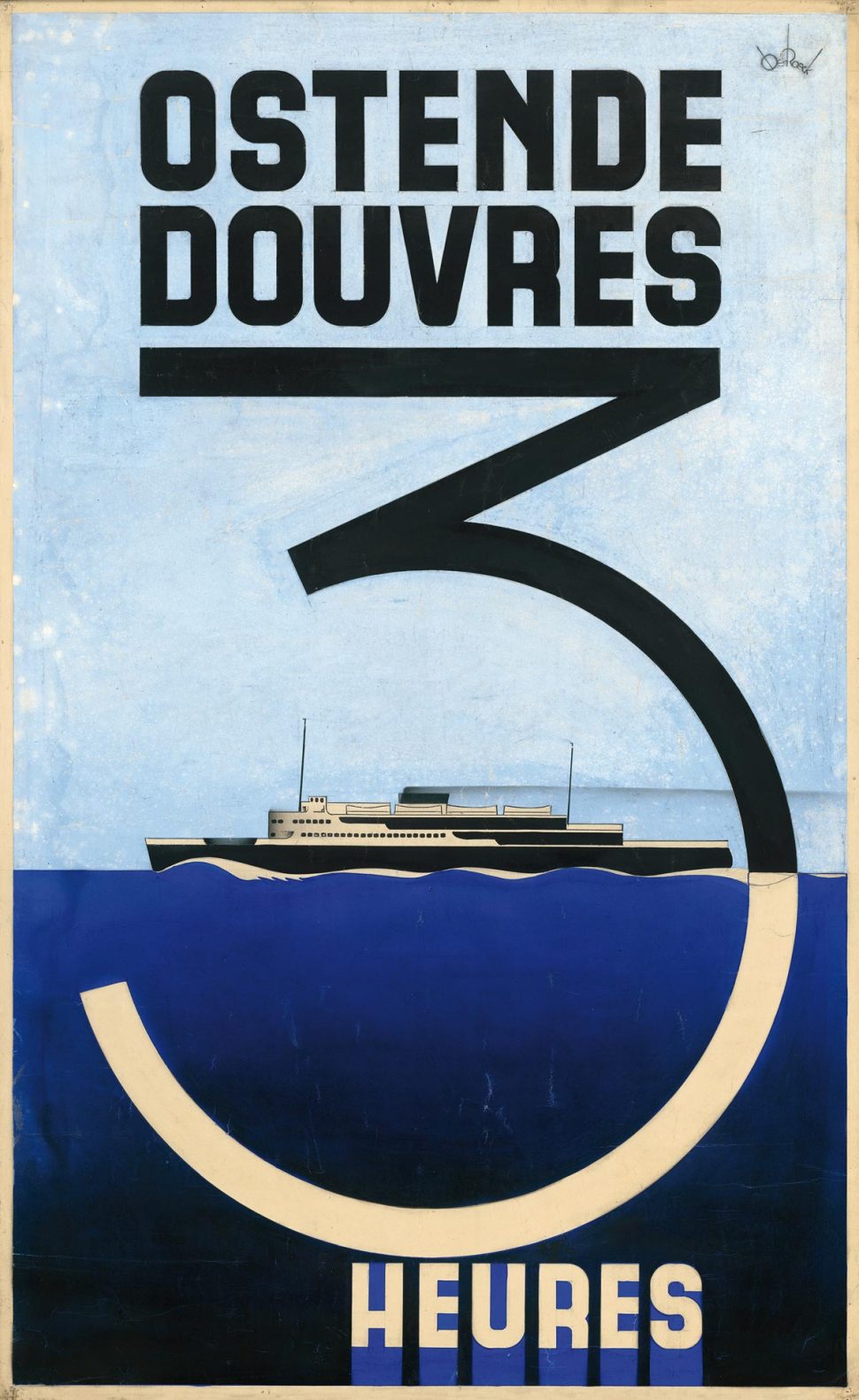 Affiche Oostende Dover Project Groot