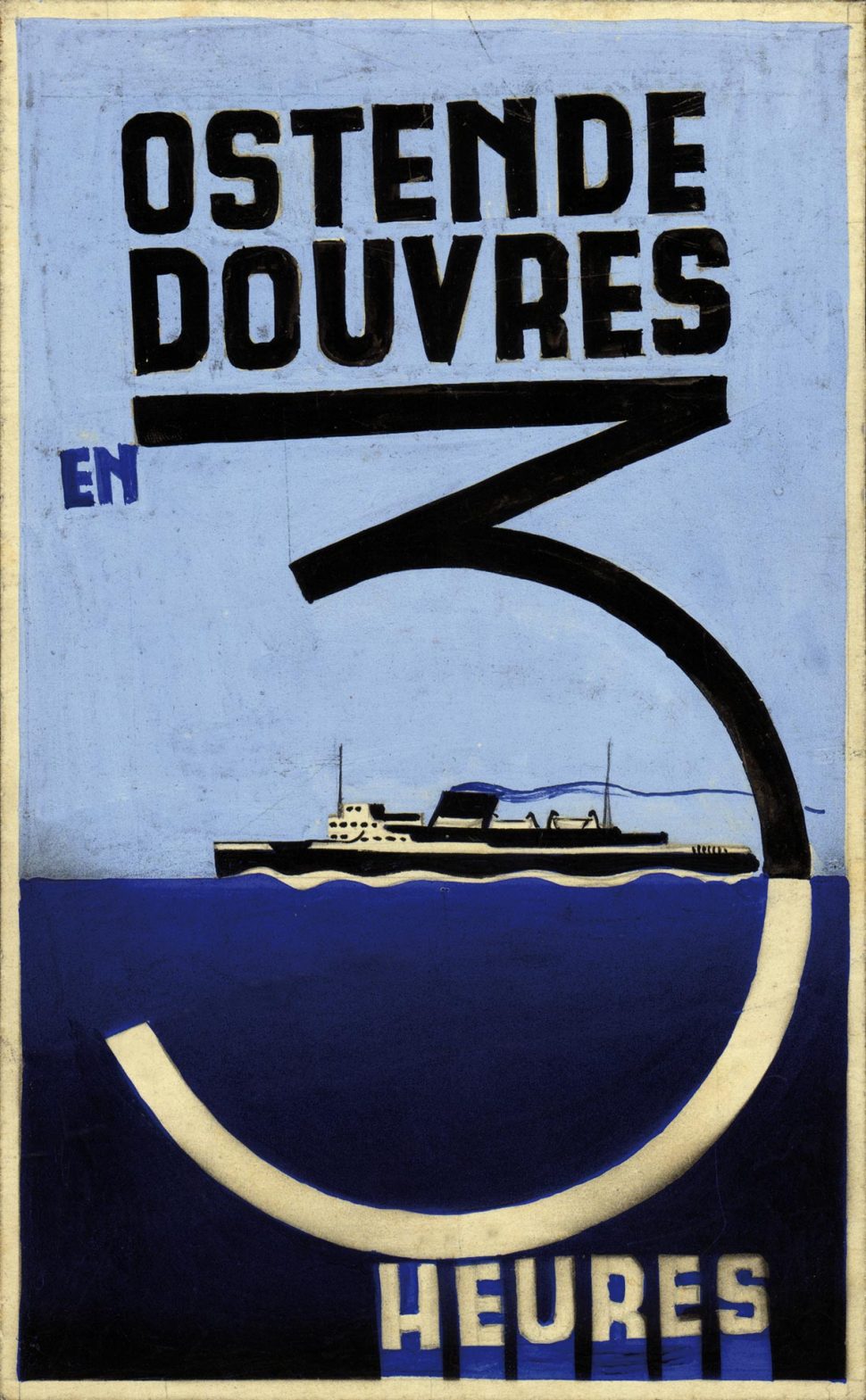 Affiche Oostende Dover Project Klein