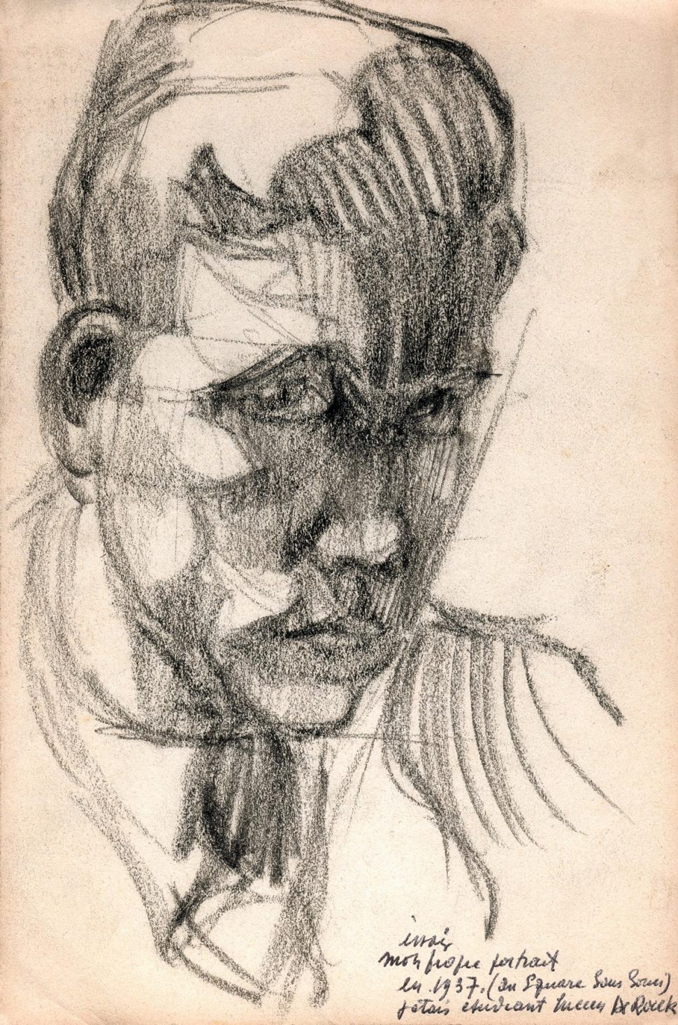 Zelfportret L. De Roeck 1937