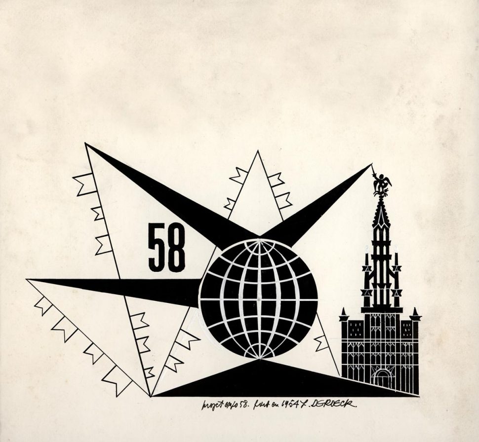 Voorstudie 5 Logo Expo 58