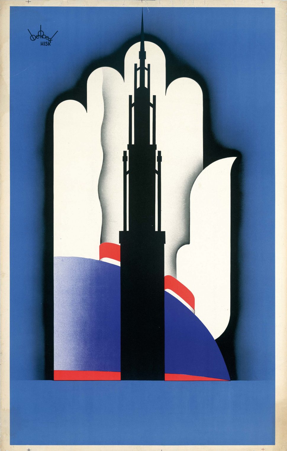 Lucien De Roeck - Affiche Antwerpen / Anvers